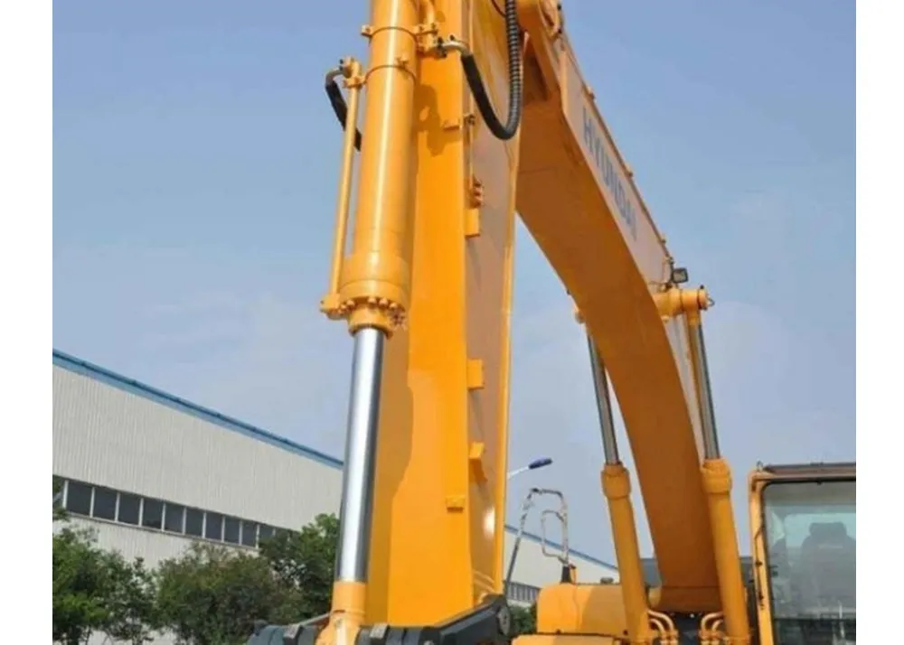 Mengapa silinder hidrolik berubah warna pada ekskavator?